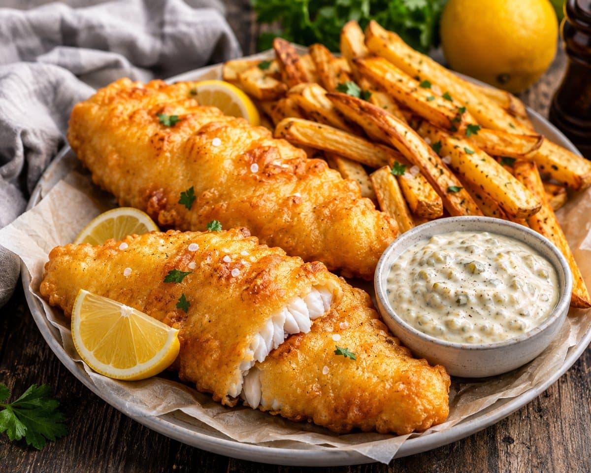Fish & Chips maison au Air Fryer