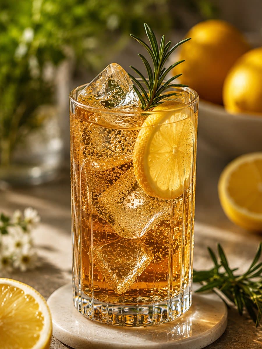 Amaretto citron pétillant