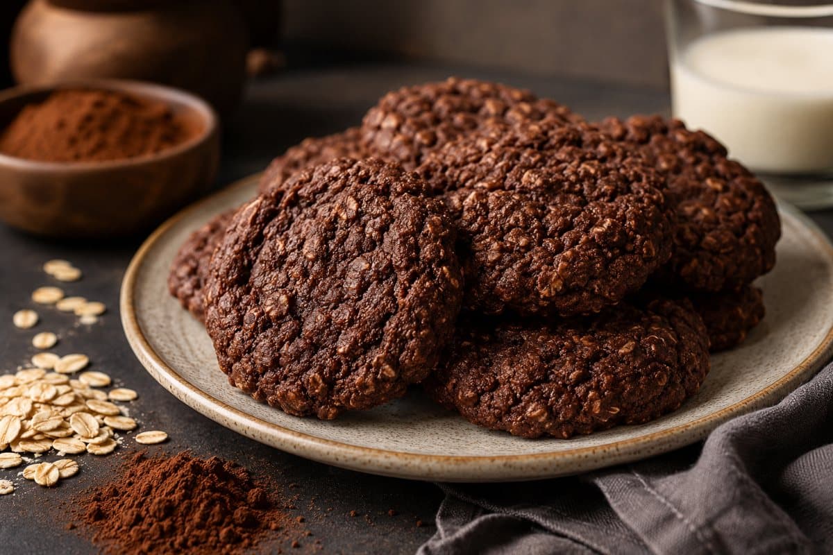 Biscuits à l’avoine et au chocolat