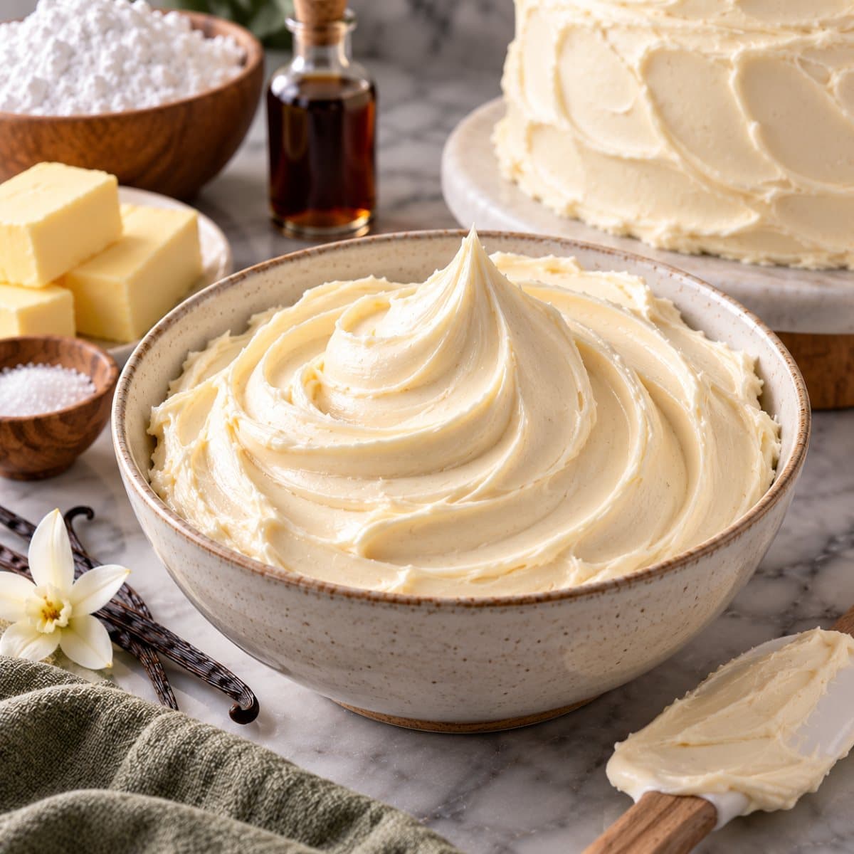 Classic vanilla glaze