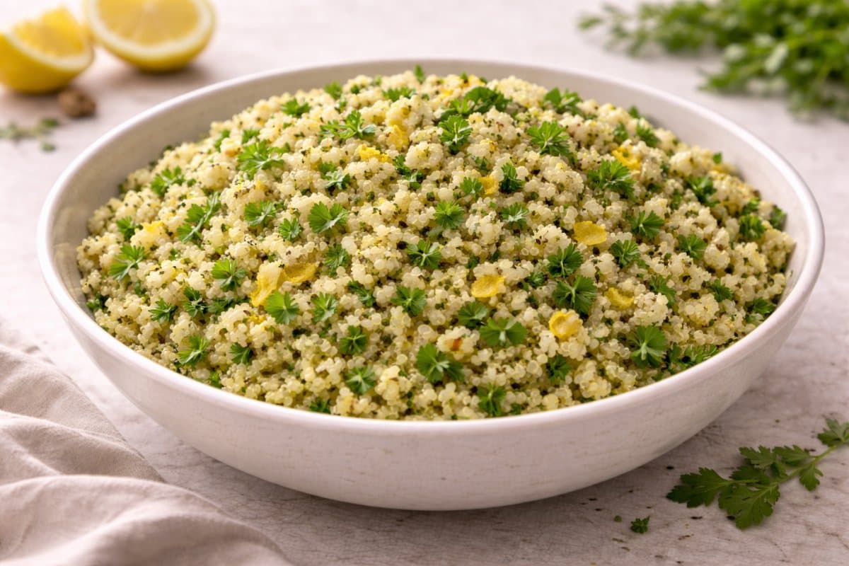 Herbed Quinoa with Lemon