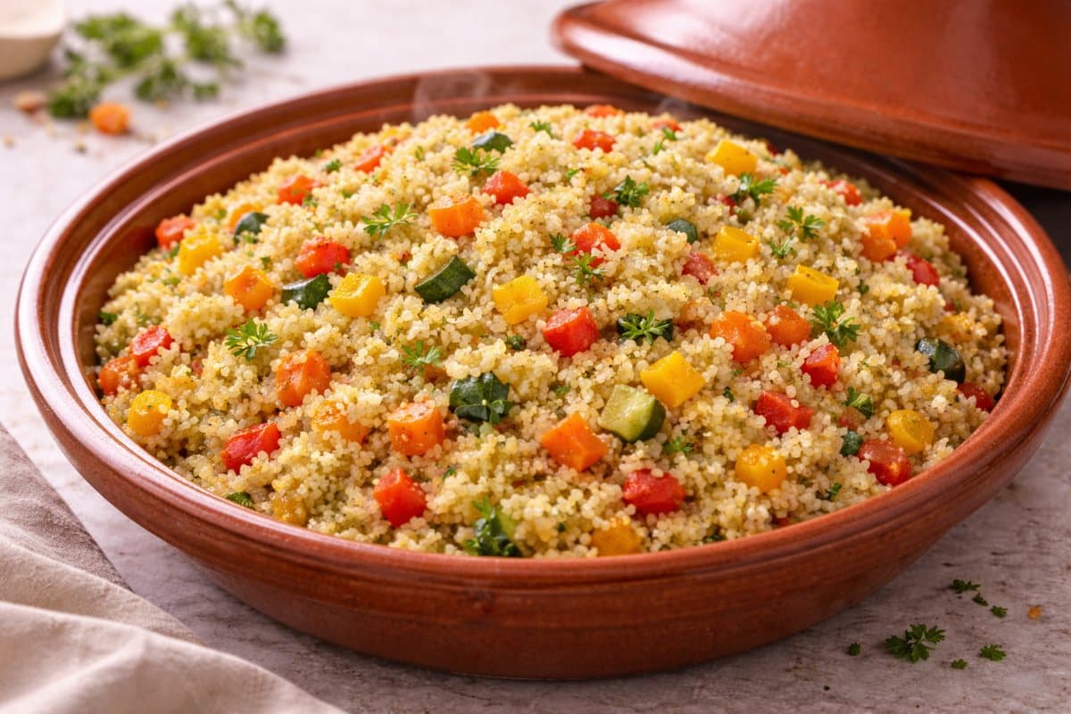 Semoule aux légumes