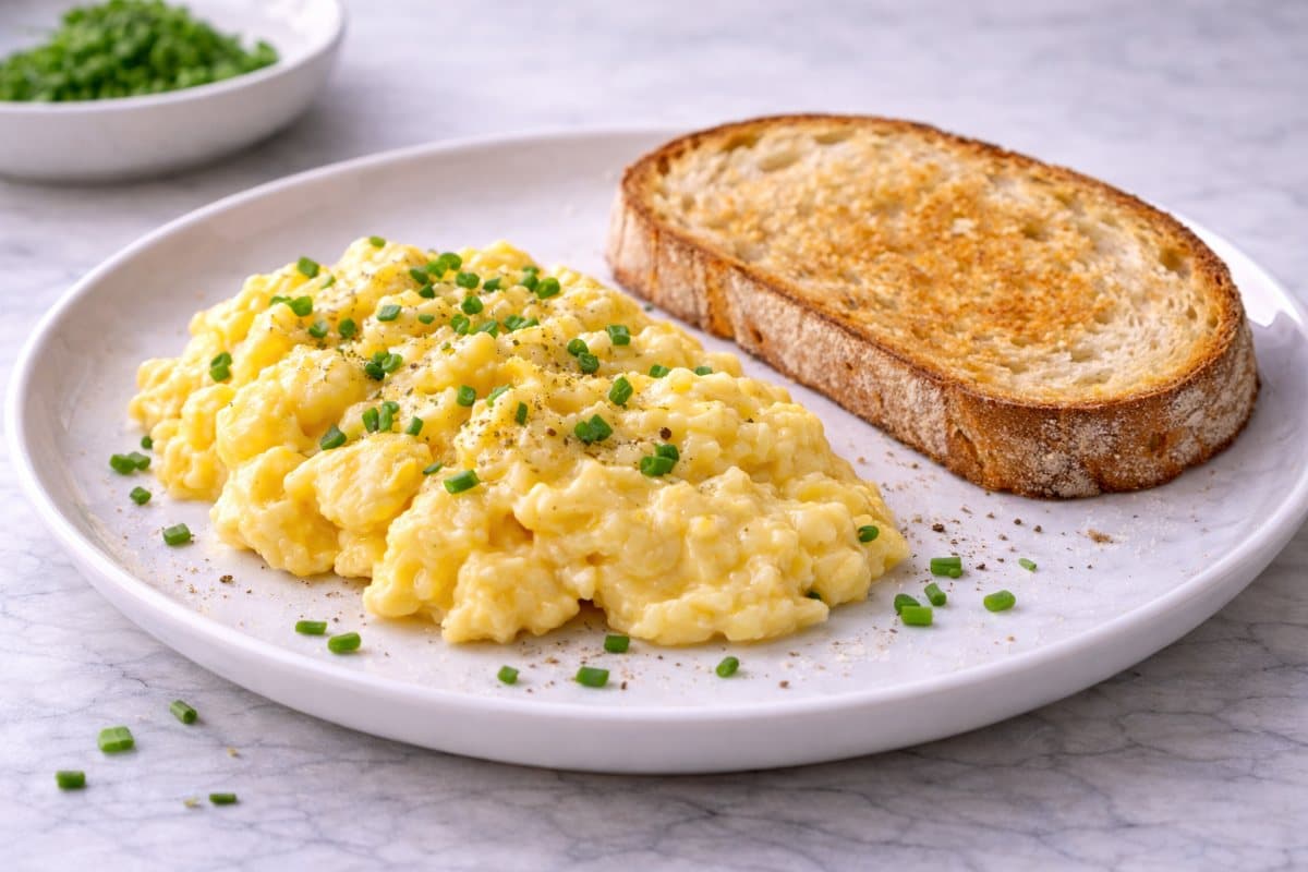 Creamy Scrambled Eggs