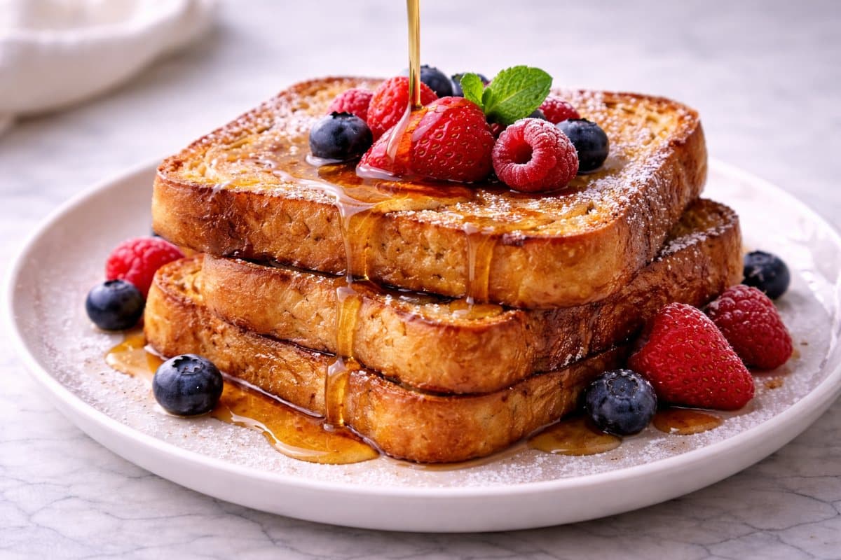 Pain perdu à la vanille