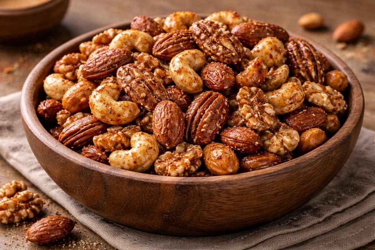 Toasted salted nut mix