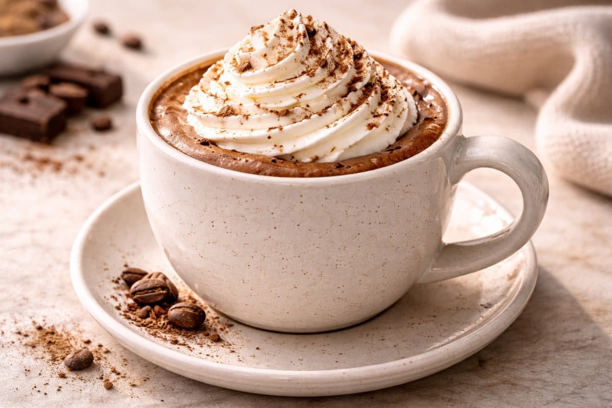 Strong hot chocolate