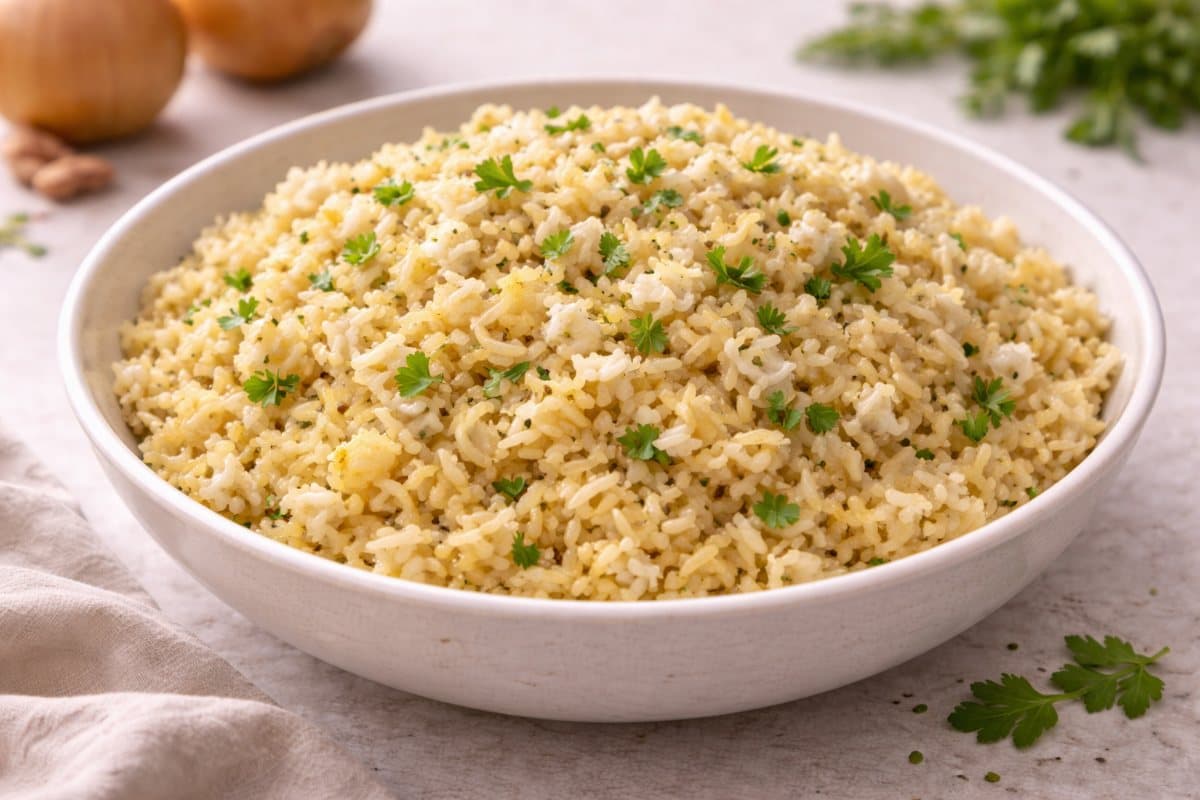 Onion Pilaf