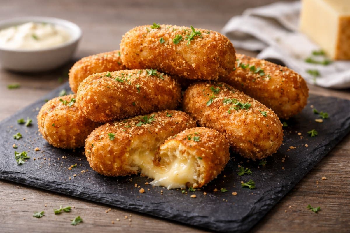 Croquettes de pommes de terre au Comté