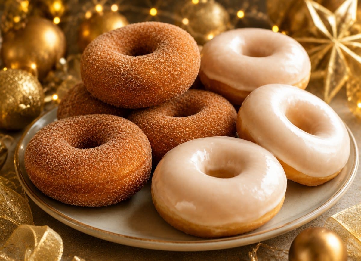 Beignes fluffy à saupoudrer ou glacés au miel