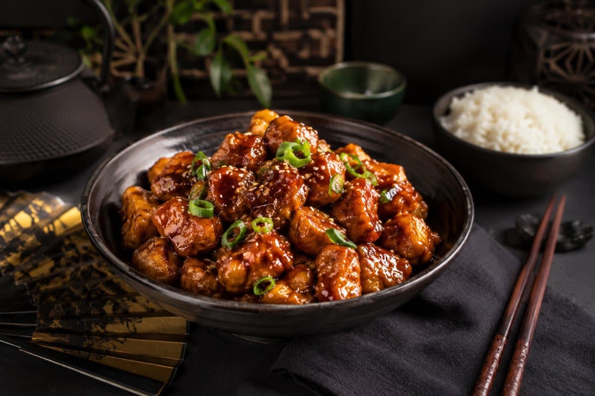 Poulet Général Tao Allégé