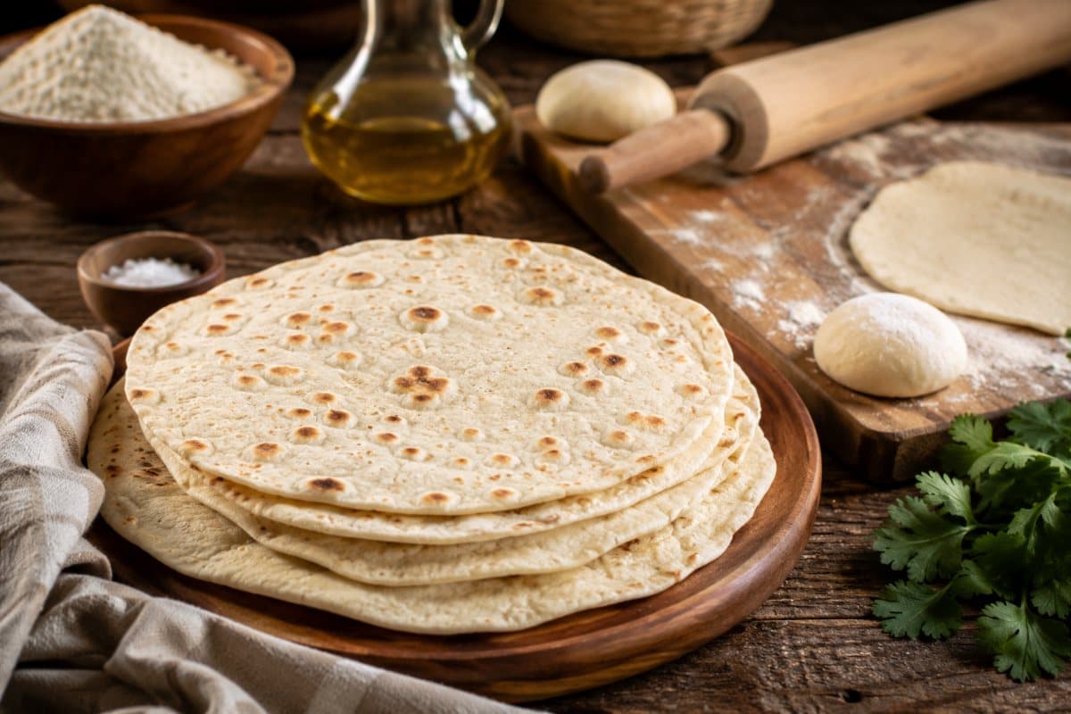 Pain tortilla maison facile