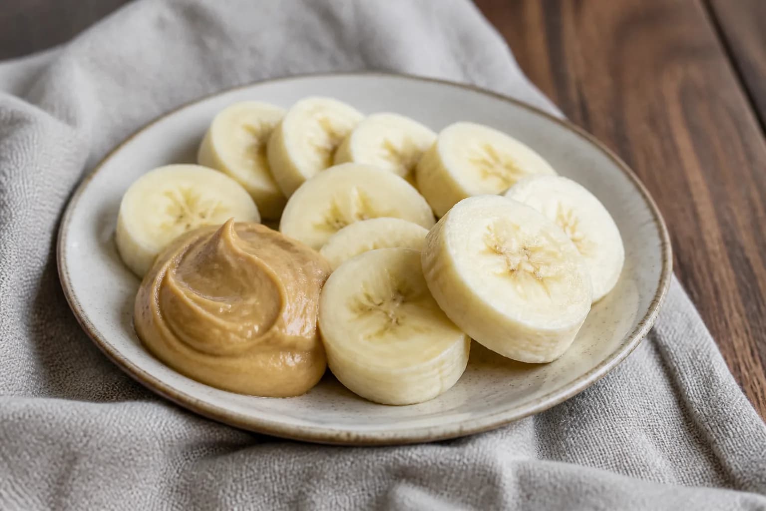 Banane et beurre de cajou