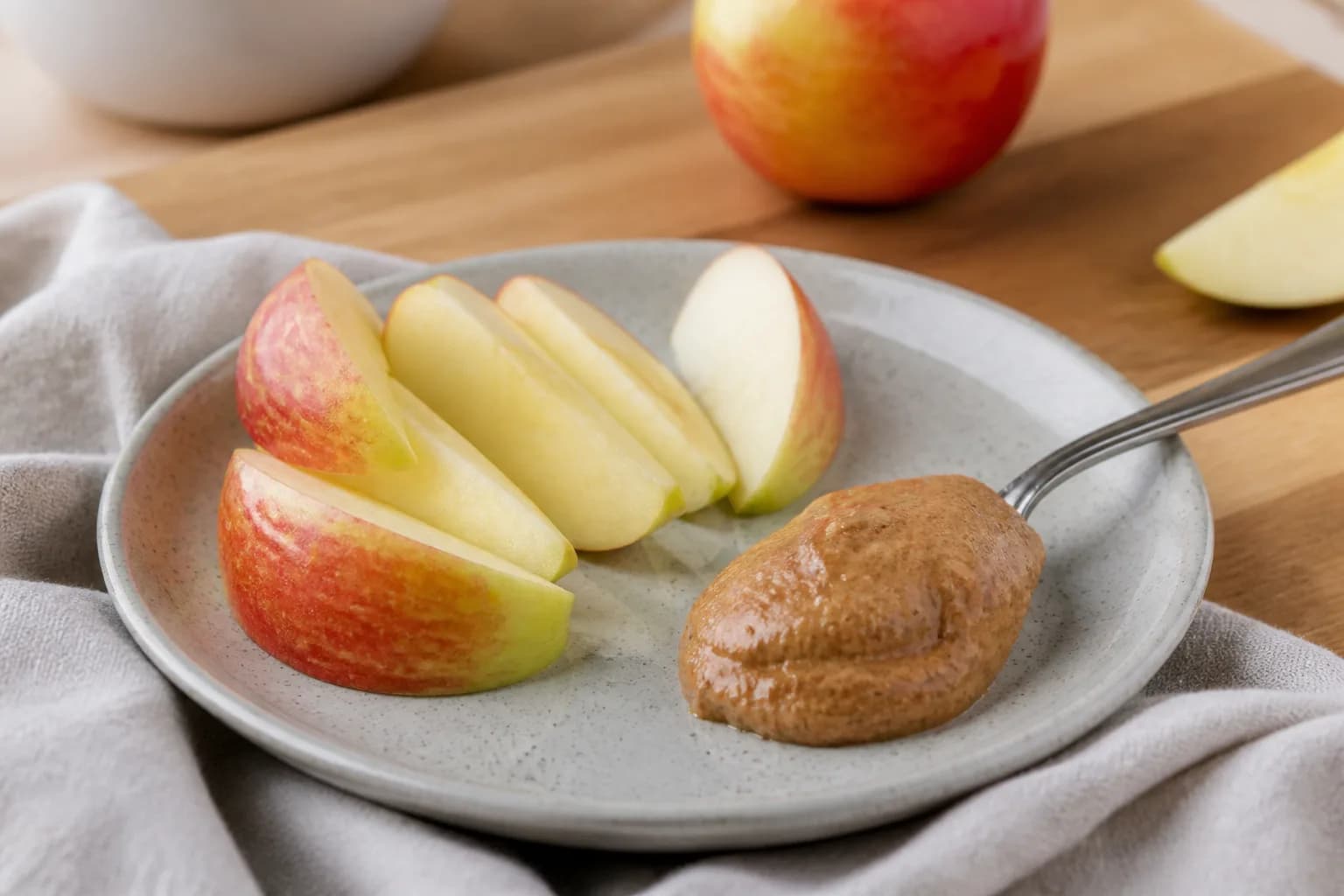Pomme et beurre d’amande