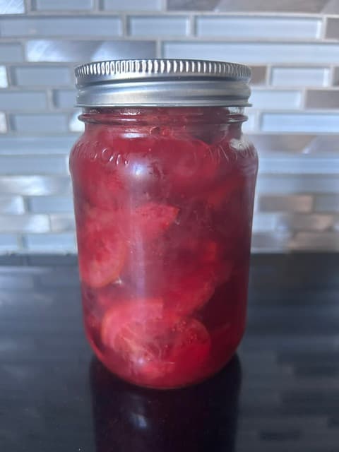 Confiture d'oranges et canneberges