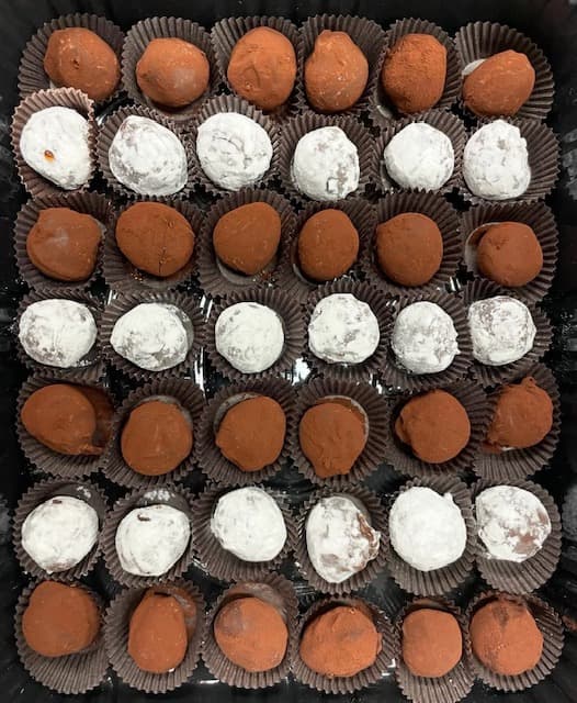 Truffes au rhum